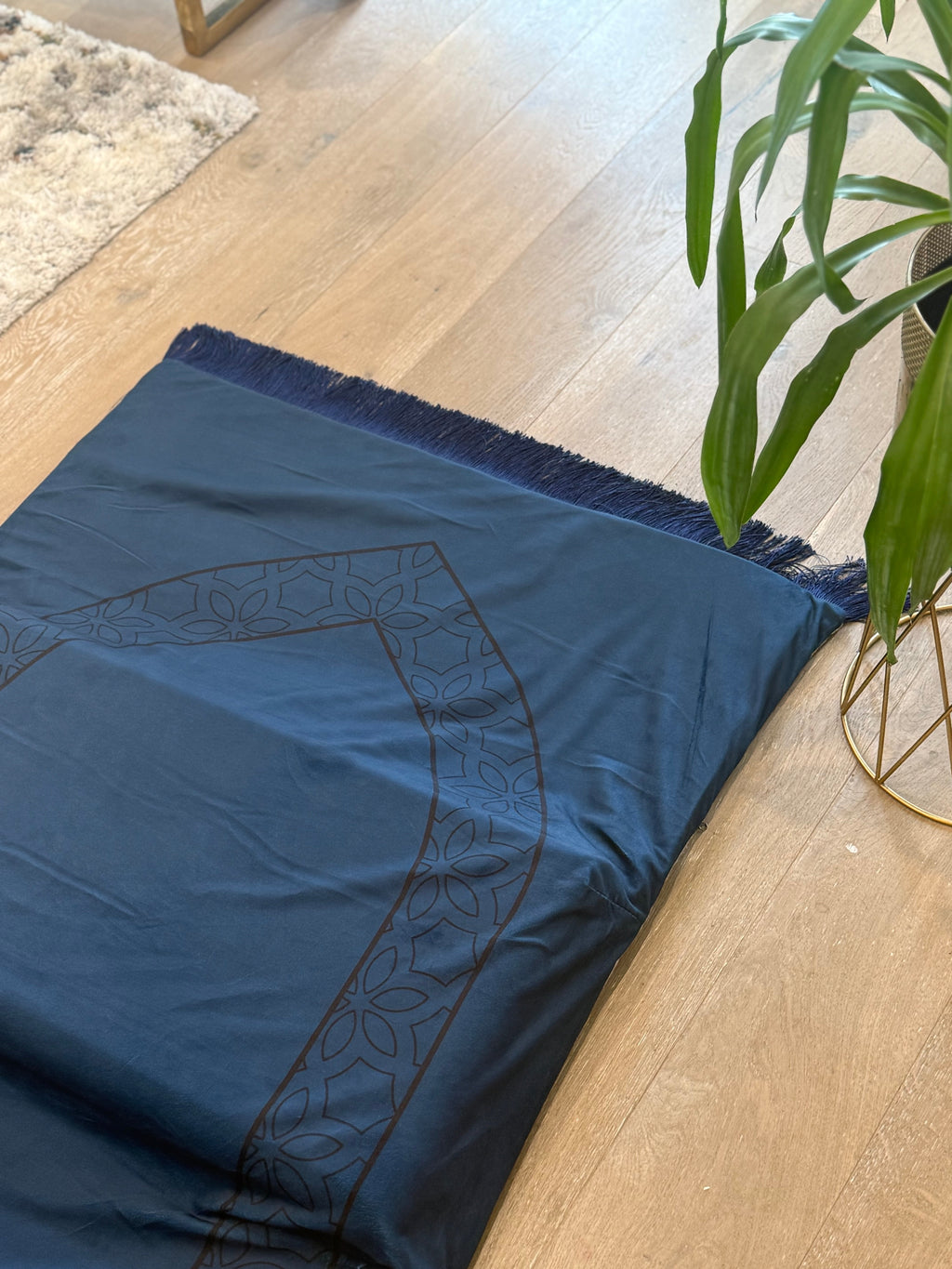 Rukuh Relief Memory Foam Prayer Mat – Extra Large Islamic Rug for Knee & Joint Support