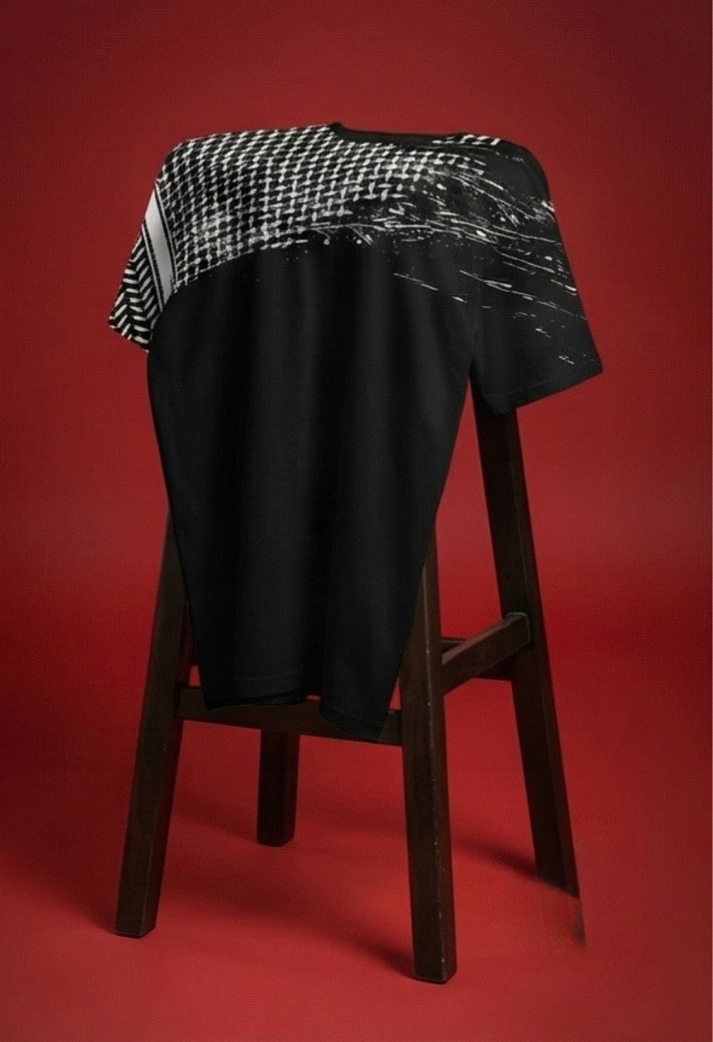 The Keffiyeh Solidarity Tee | Patterns of Resistance