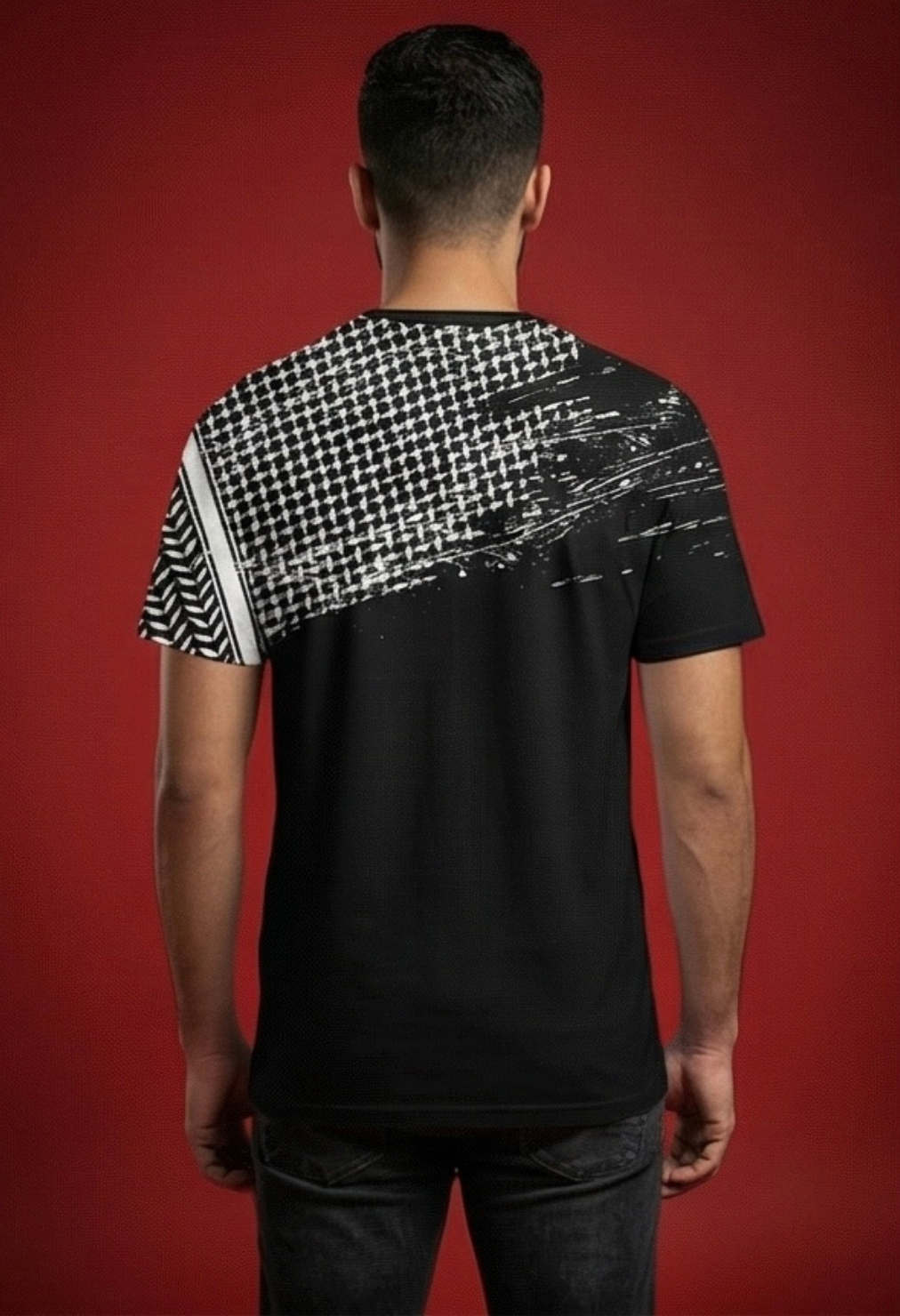 The Keffiyeh Solidarity Tee | Patterns of Resistance