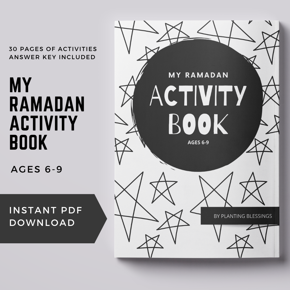 Printable Ramadan Activity Book, Ages 6-9